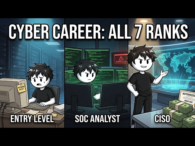 Your Life as Every Rank in Cybersecurity
