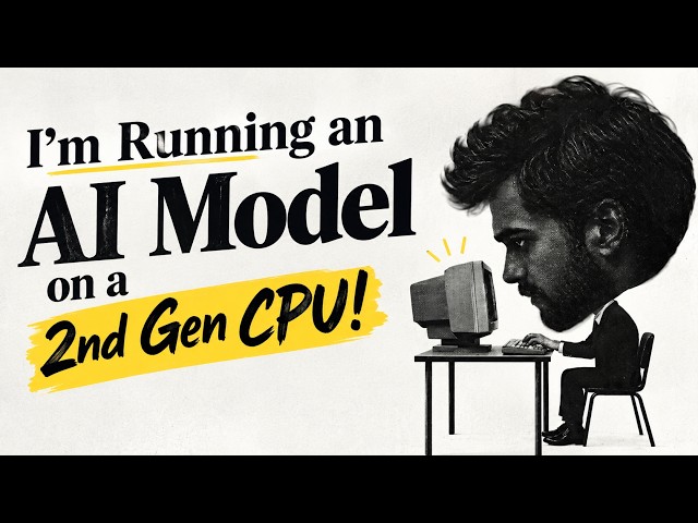 I Made a Small AI Run on a CPU-Only Windows PC — Here's How