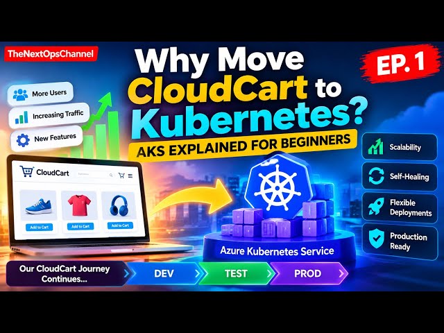 Why Move CloudCart to Kubernetes? | AKS Explained for Beginners | Ep. 1