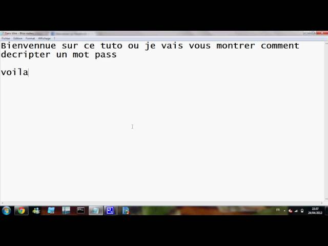 Affiché le caractère d'un mot de pass