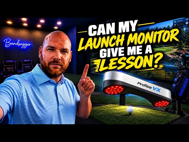 Can my Launch Monitor give me a real golf lesson? ProTee VX AI Swing Trainer