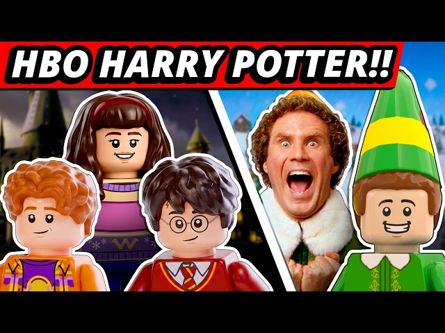 2027 LEGO HBO Harry Potter! Buddy the Elf! Playstation! Wallace & Gromit! NEW Halloween & Christmas!