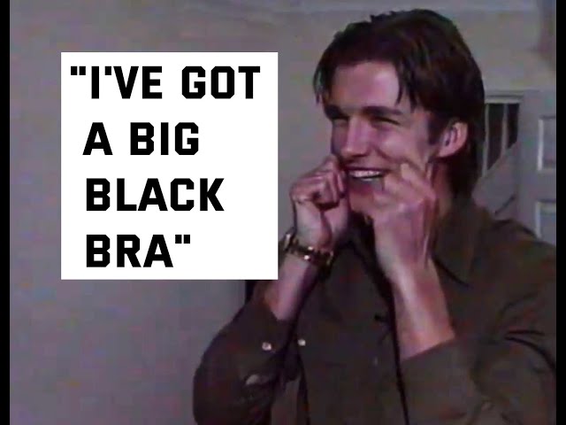 "I've got a big black bra!" | At Home With David Beckham | 1997