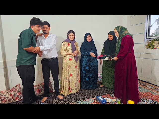 🏔️ Family Visits the Bride and Groom: A Beautiful Bakhtiari Tradition | Village Life