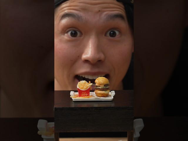 Tiny Big Mac Meal 🍔🍟 @TastemadeJapan