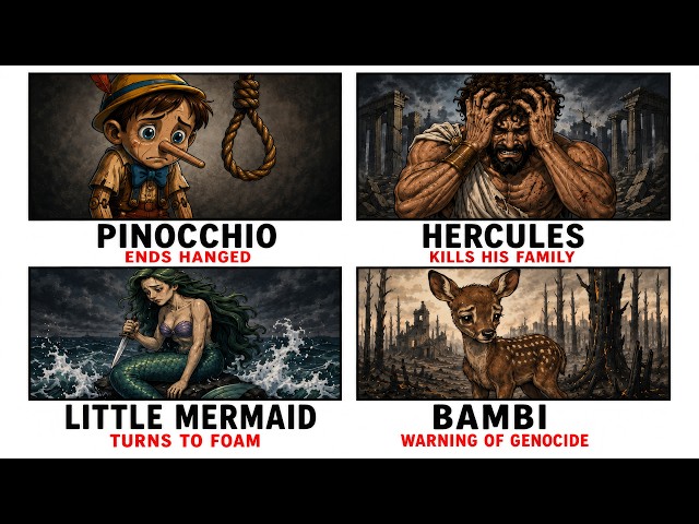 Disney Lied to You: The Disturbing Truth Behind Classic Movies