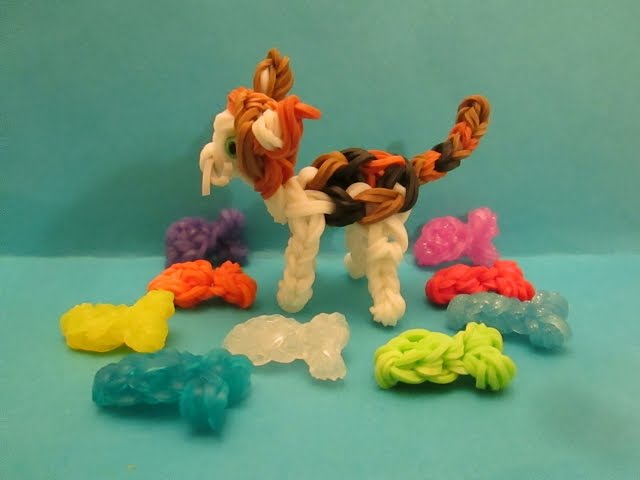 Rainbow Loom Gold Fish Charm for your Dog  or Cat Charms. Easy.