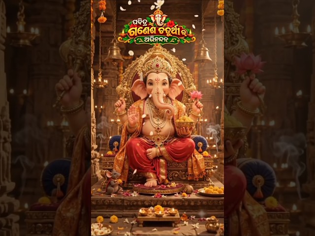 Har Har Gange, Ghar Ghar Bappa! ✨ #GaneshChaturthi #shortsfeed #shorts #ganeshchaturthi #ganesh