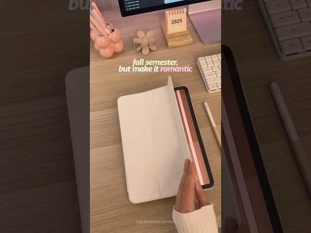 Plan with me on my iPad, Back to school, Fall Semester, Digital Planner, iPad Planning for Students