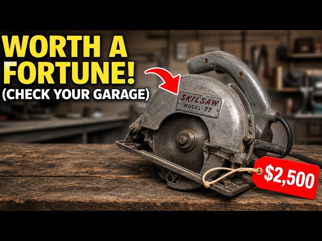15 Old Power Tools Worth a Fortune in 2026 (Most People Have One in the Garage)