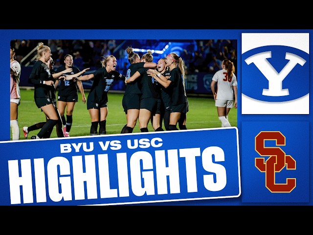 BYU Women's Soccer vs USC | Full Game Highlights (2026)