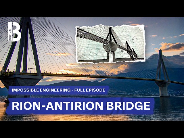Engineering Against Earthquakes & High Winds: Building the Rion Antirion Bridge | Blueprint