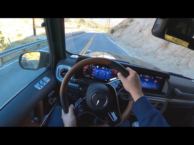 2025 Mercedes-Benz G 550 - POV Off-Road Test Drive (Binaural Audio)