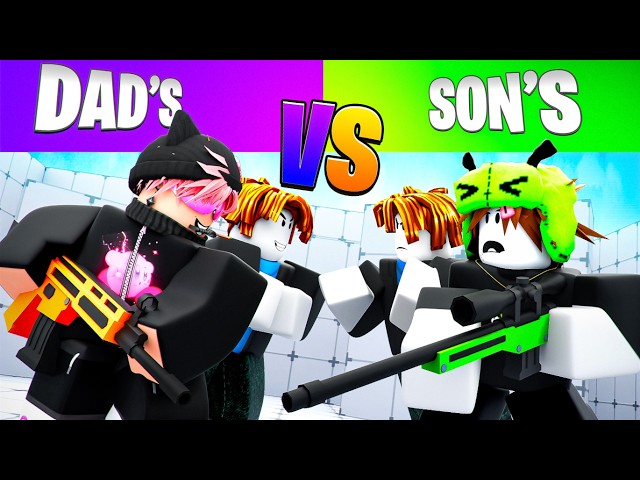 DAD Team VS SON Team In RIVALS...