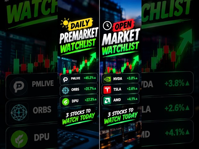 +378%?! 3 Stocks Moving Right Now 🚨
