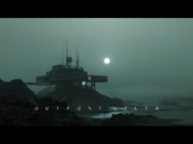 Outpost Delta: Dark Ambient Space Music | Sci-Fi Background Music for Focus and Productivity