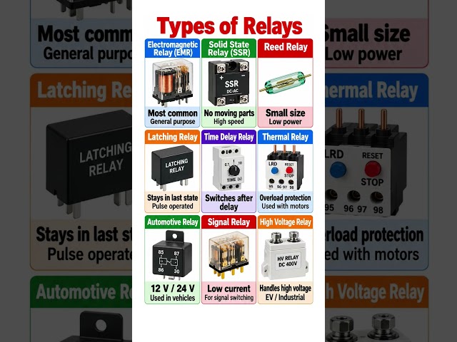 Electrical Relay Types