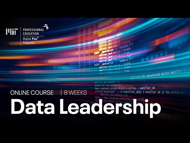 Data Leadership (Course Overview)