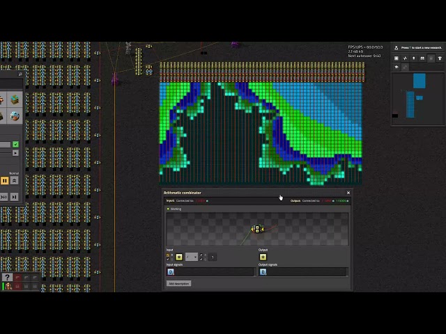 Factorio Multicore Mandelbrot