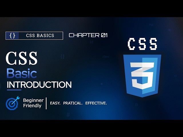 CSS Full Course in Urdu/Hindi | CHAPTER 01 Basic Introduction of Css | From Beginners To Pro