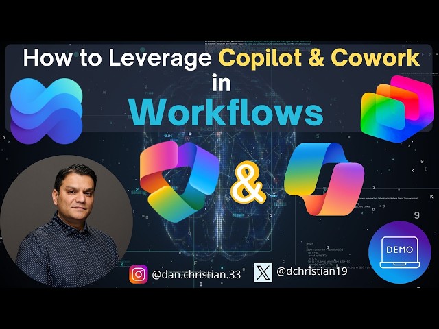How to Leverage Copilot & Cowork in Workflows!