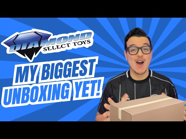 4k ULTIMATE Diamond Select Action Figure Unboxing & Review!