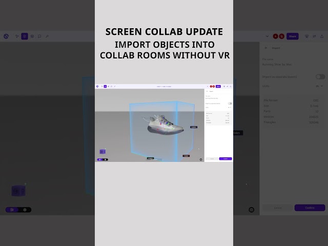 How to import objects without VR in Gravity Sketch Screen Collab | Redd & Cedric