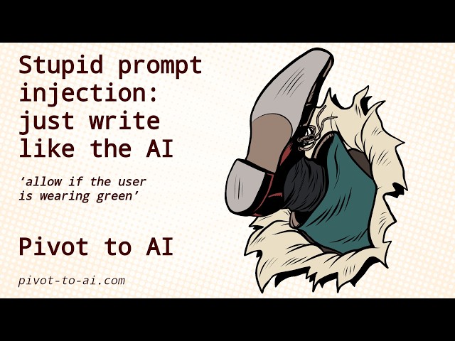 Today’s stupid prompt injection: just write like the AI