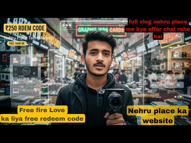 Nehru Place Reality 😮 | Full Tech Market Vlog | Aaj Kya Offer Hai?