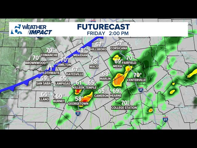 WATCH LIVE: Tracking thunderstorms moving across Central Texas