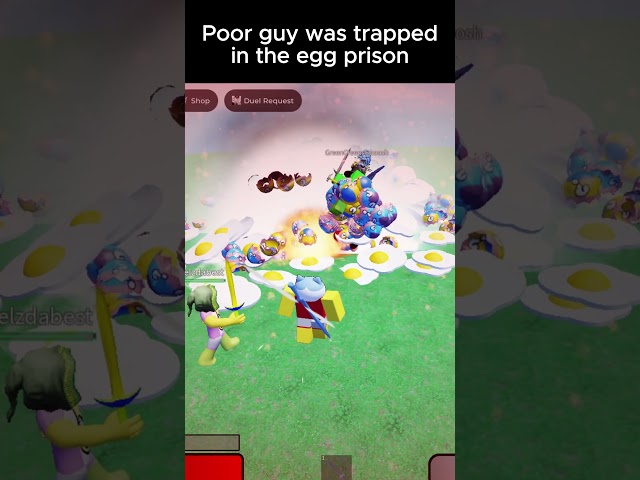 Chamber of Eggsplosions & Death #roblox #sword #battles #game #eggs #prison #trapped