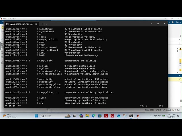 Regional Ocean Modeling System (ROMS) Tutorial: Run model with boundary condition
