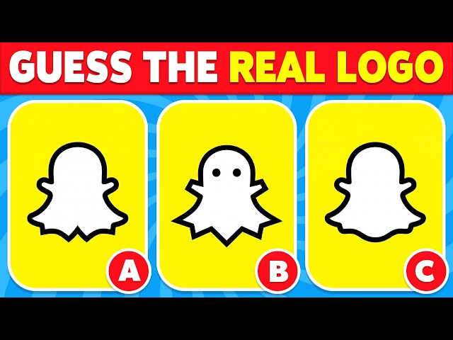 Guess the REAL LOGO ✔️🧠 | 50 Famous Logos | Logo Quiz 2026