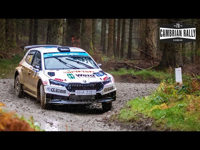 Cambrian Rally 2025 | RAIN, MUD & JUMPS! [HD]