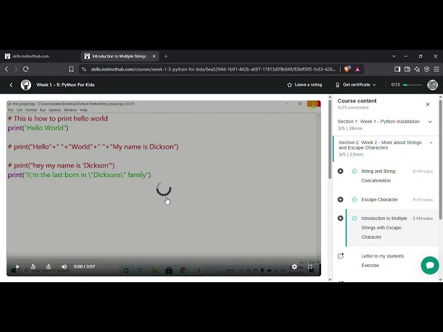 Parent Guide: How Your Child Uses the Summer Coding Class Recordings