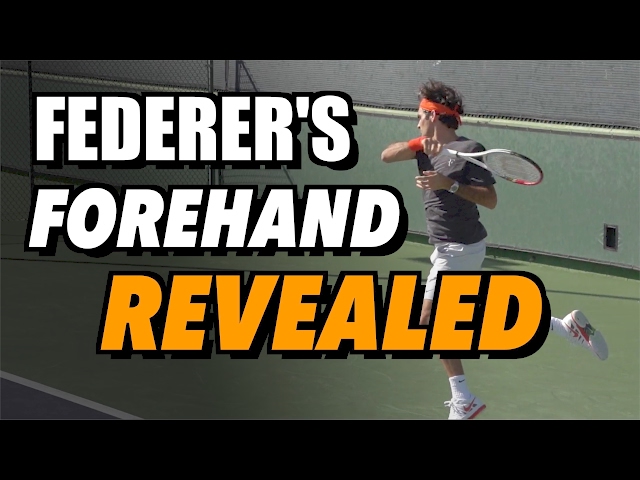 Roger Federer Forehand Revealed + Free Download!