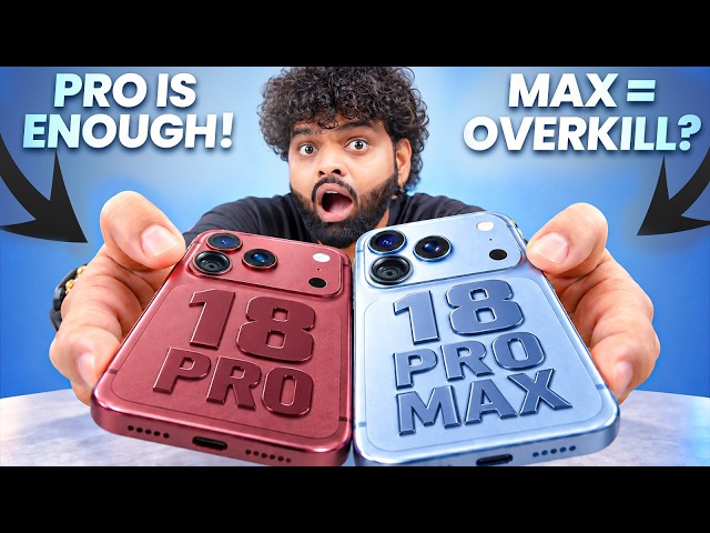 iPhone 18 Pro vs iPhone 18 Pro Max — My Honest Advice After Testing!