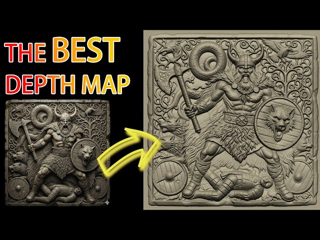 Ultimate Depth Map Tool: 100% Noise-Free & Smooth Surfaces (No Compromises!)