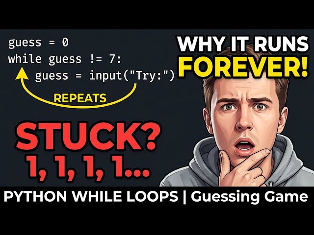 How Python Repeats Code (And Why Loops Freeze)