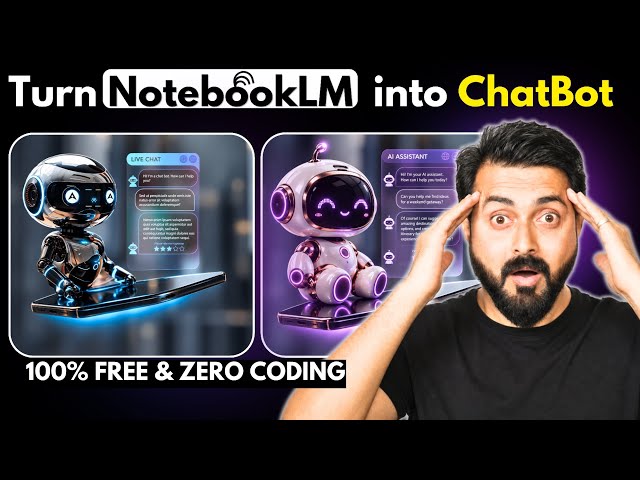 Build a Custom AI Chatbot in 4 Minutes (No Code) with Gemini Notebook