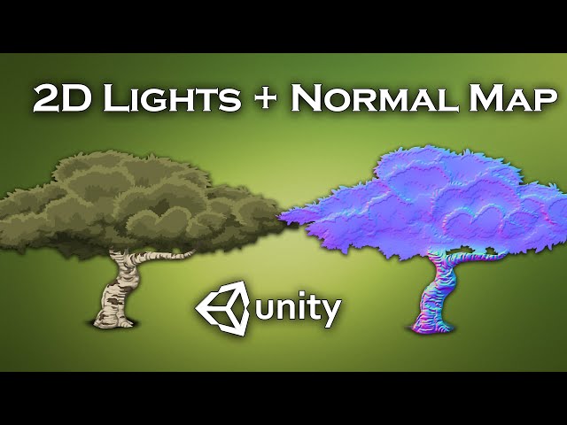 Make Your 2D Sprites Look like 3D using Normal Maps and 2D lights (Unity Tutorial)