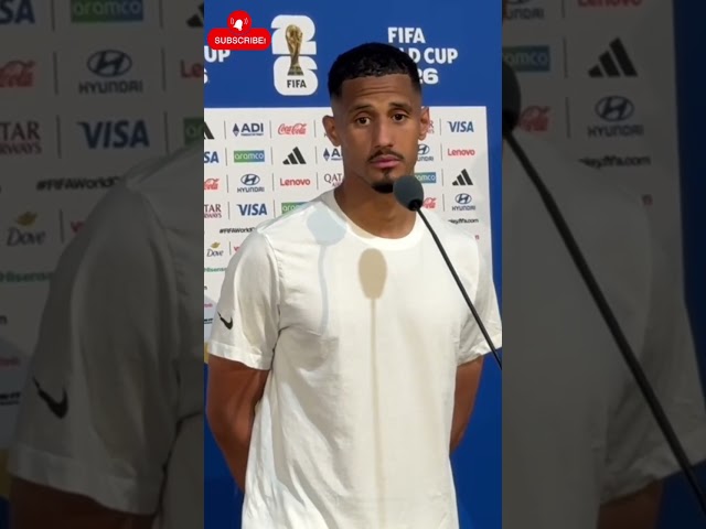 W.Saliba REACTS as France BEAT Senegal 3-1🔥