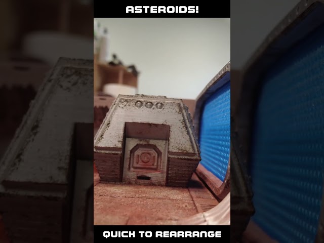 The Asteroids Mines - Ending Soon!   #rpgterrain #tabletopgames #3dprinting