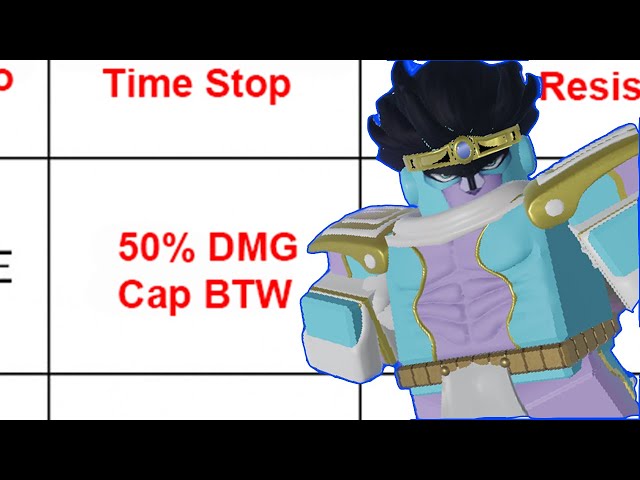 [YBA] Star Platinum The World Bingo!