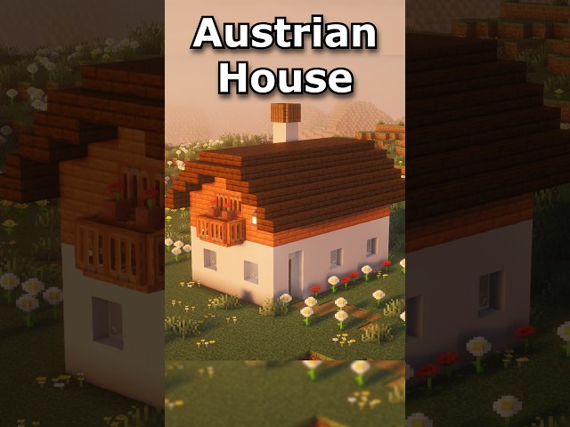 Simple Austrian House Tutorial – Easy Minecraft Build for Survival!