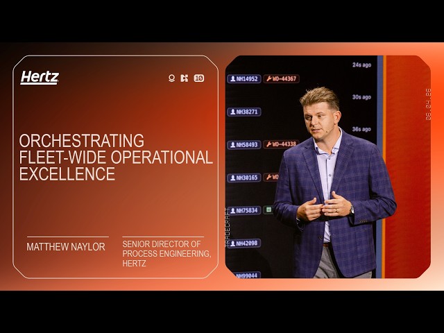 Orchestrating Fleet-Wide Operational Excellence | Hertz at AIPCon 10
