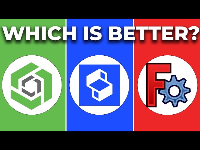 Onshape vs Shapr 3D vs FreeCAD: Best CAD Software 2025?