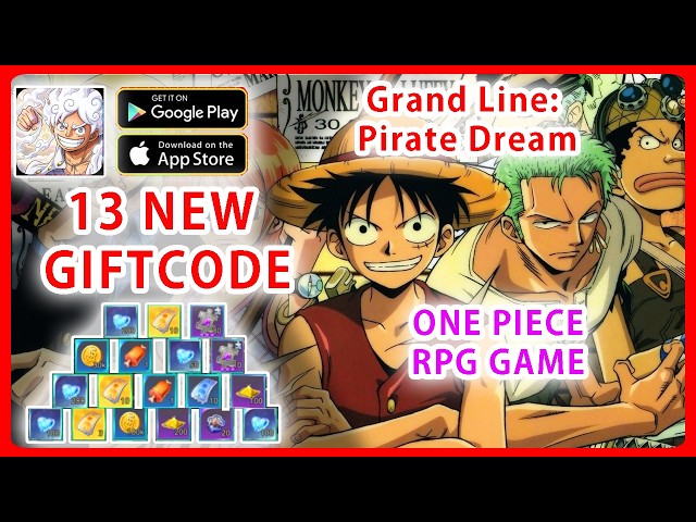 How To Redeem Code Grand Line: Pirate Dream | All 13 Giftcodes & Gameplay - One Piece RPG Android