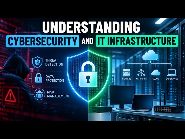 Understanding Cybersecurity & IT Infrastructure (3 Minutes)