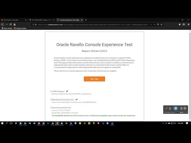 How to Use the OnDemand Labs from Informatica University